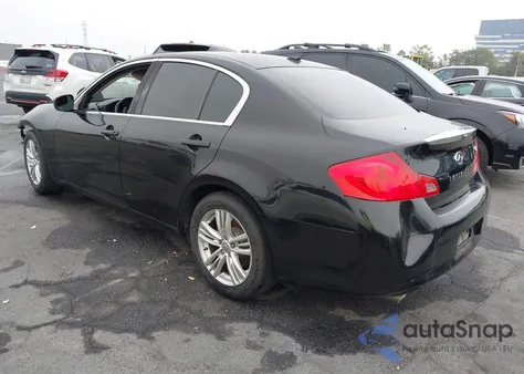 2011 Infiniti G25 Journey z USA, uszkodzony, nr VIN JN1DV6AP4BM830304